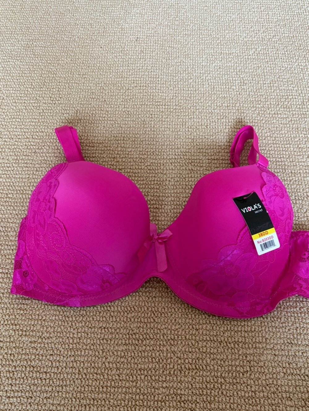 Women's Viola's Secret Bra, Size 38DD NWT